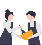 未経験者でも大丈夫。
                    充実した研修と先輩の指導